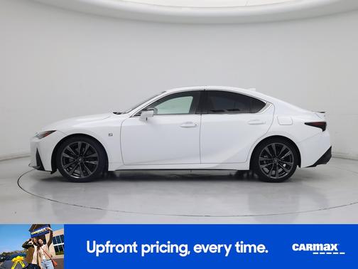 White 2023 Lexus IS 350 F-Sport