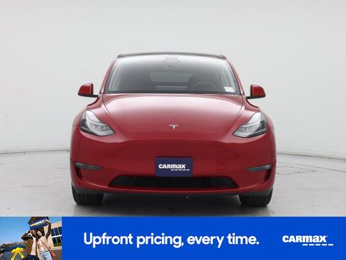 Red 2023 Tesla Model Y Long Range