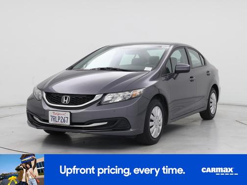 Gray 2014 Honda Civic LX