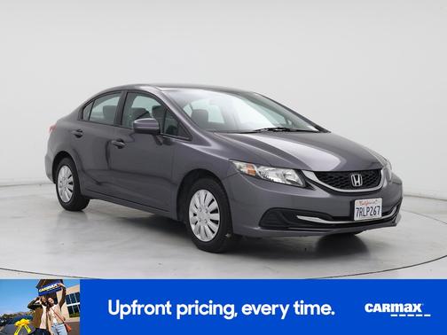 Gray 2014 Honda Civic LX