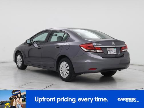 Gray 2014 Honda Civic LX
