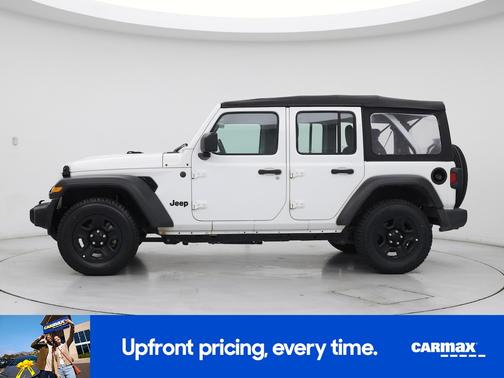 White 2023 Jeep Wrangler Unlimited Sport