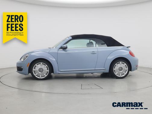 Blue 2015 Volkswagen Beetle