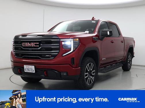Red 2025 GMC Sierra 1500 AT4