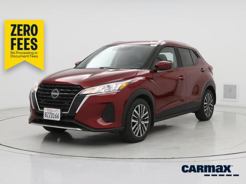 Red 2022 Nissan Kicks SV