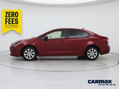 Red 2023 Toyota Corolla LE
