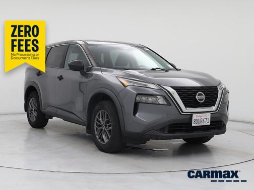 Gray 2021 Nissan Rogue S