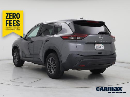 Gray 2021 Nissan Rogue S