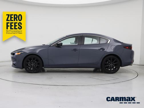 Gray 2024 Mazda Mazda3 Carbon Edition