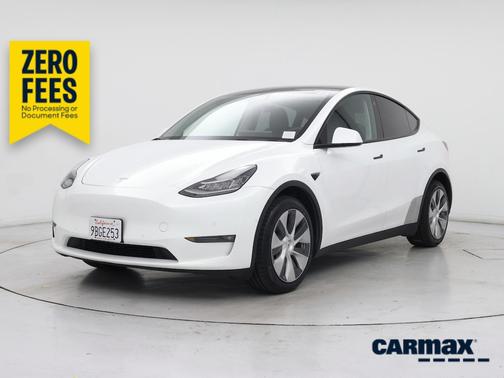 White 2022 Tesla Model Y Long Range