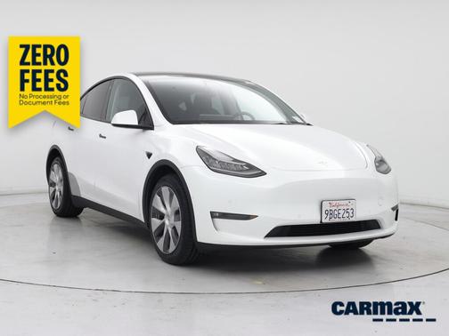 White 2022 Tesla Model Y Long Range