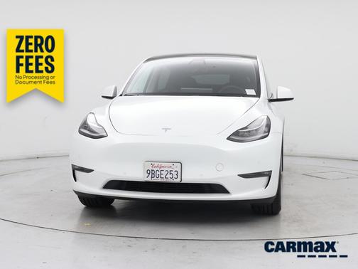 White 2022 Tesla Model Y Long Range