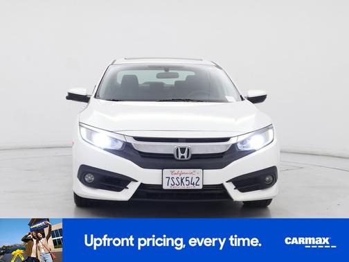 White 2016 Honda Civic EX-T
