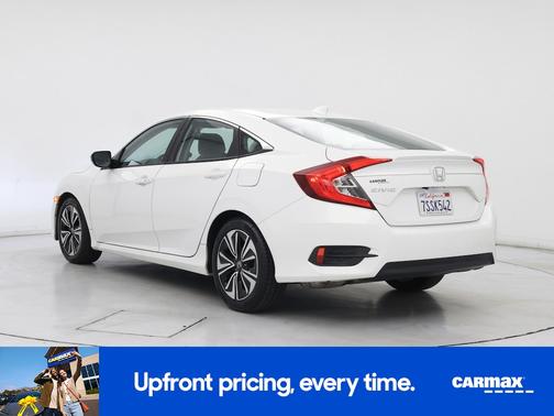 White 2016 Honda Civic EX-T