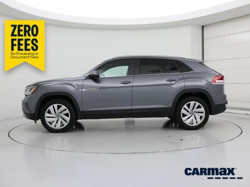 Gray 2022 Volkswagen Atlas Cross Sport SE w/Tech