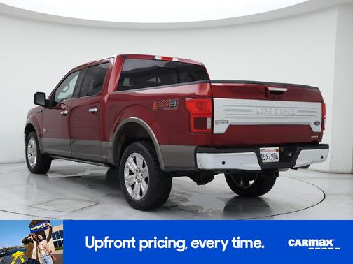 Red 2019 Ford F-150 King Ranch
