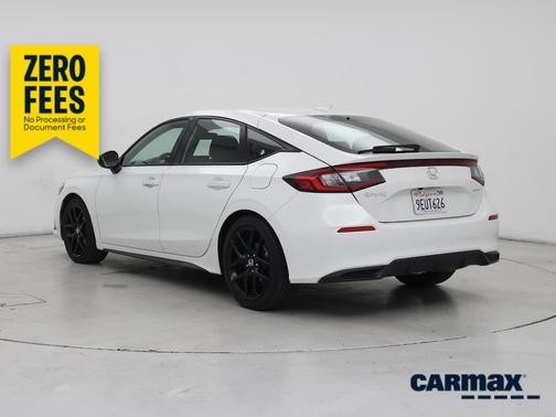 White 2023 Honda Civic Sport