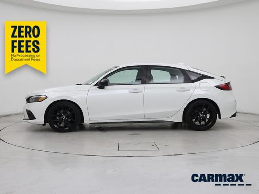 White 2023 Honda Civic Sport