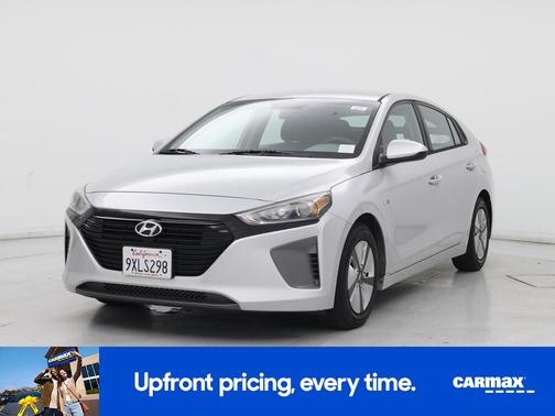 Silver 2017 Hyundai IONIQ Hybrid Blue