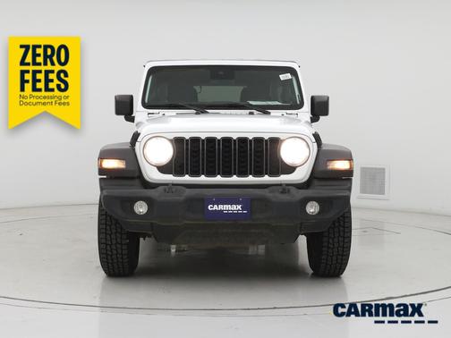 White 2024 Jeep Wrangler Sport