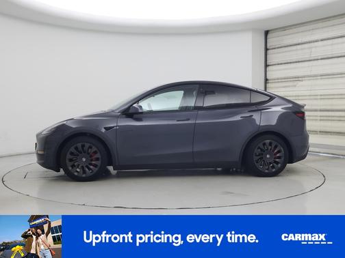 Gray 2020 Tesla Model Y Performance