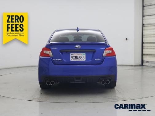 Blue 2015 Subaru WRX Limited