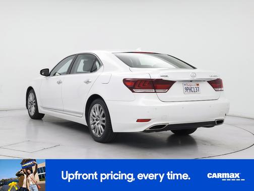 White 2016 Lexus LS 460 L