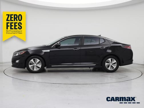 Black 2015 Kia Optima Hybrid LX
