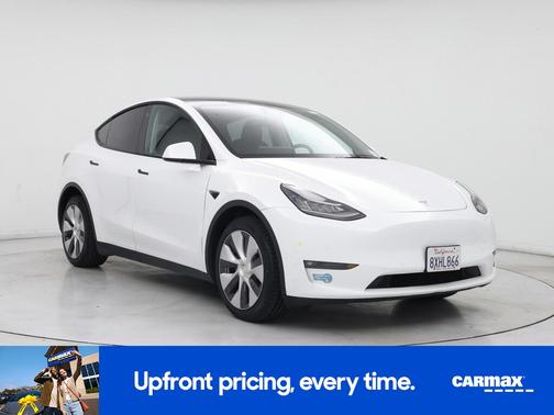 White 2021 Tesla Model Y Long Range