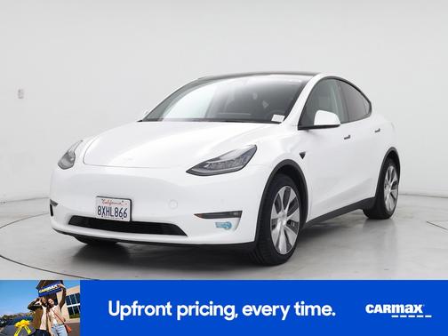 White 2021 Tesla Model Y Long Range