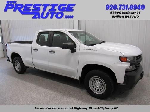 Summit White 2020 Chevrolet Silverado 1500 WT