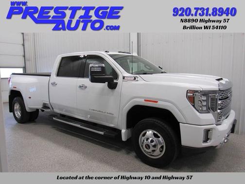 Summit White 2021 GMC Sierra 3500 Denali