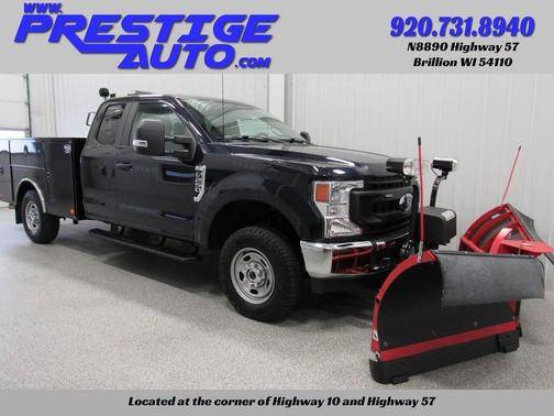 Antimatter Blue 2022 Ford F-250 XL