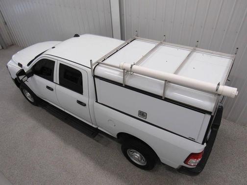 Bright White Clear Coat 2023 RAM 2500 Tradesman Crew Cab 4x4 6'4' Box