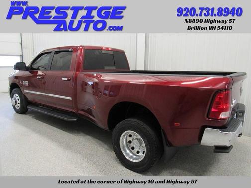 Delmonico Red Pearl Coat 2018 RAM 3500 Big Horn Crew Cab 4x2 8' Box