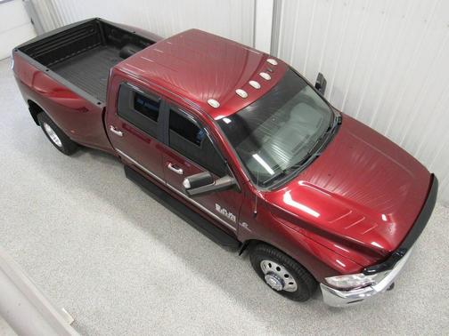 Delmonico Red Pearl Coat 2018 RAM 3500 Big Horn Crew Cab 4x2 8' Box