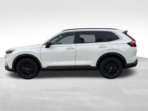 Platinum White Pearl 2025 Honda CR-V Hybrid Sport-L