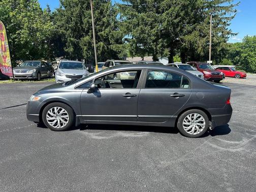 Gray 2011 Honda Civic LX