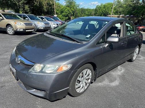 Gray 2011 Honda Civic LX