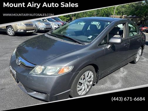 Gray 2011 Honda Civic LX
