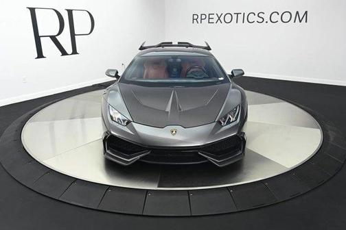 Gray 2015 Lamborghini Huracan LP610-4