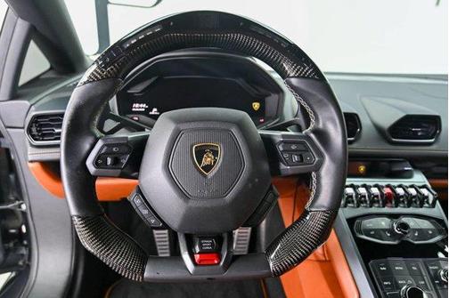 Gray 2015 Lamborghini Huracan LP610-4