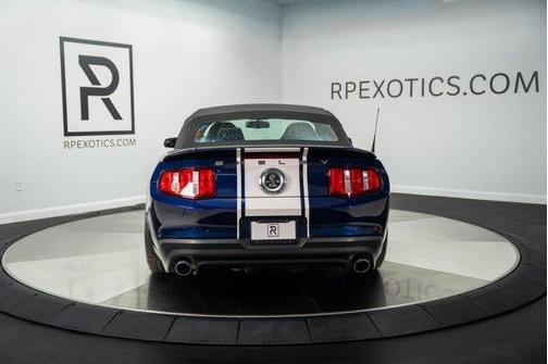 Blue 2012 Ford Shelby GT500 Base