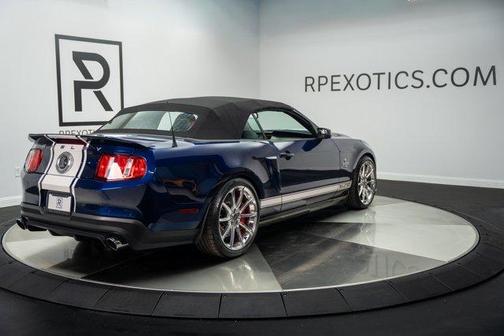 Blue 2012 Ford Shelby GT500 Base