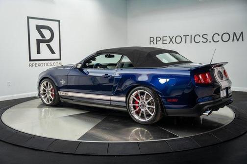 Blue 2012 Ford Shelby GT500 Base