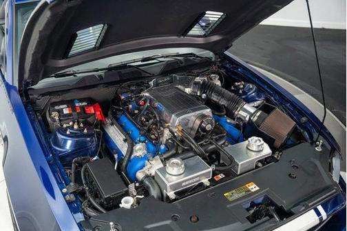 Blue 2012 Ford Shelby GT500 Base
