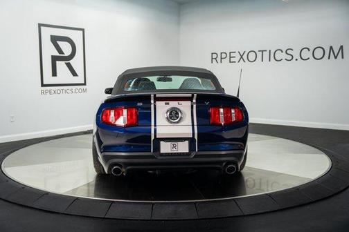 Blue 2012 Ford Shelby GT500 Base