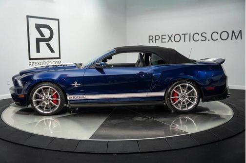 Blue 2012 Ford Shelby GT500 Base