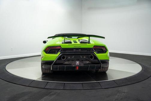 Green 2019 Lamborghini Huracan Performante