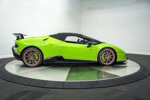 Green 2019 Lamborghini Huracan Performante
